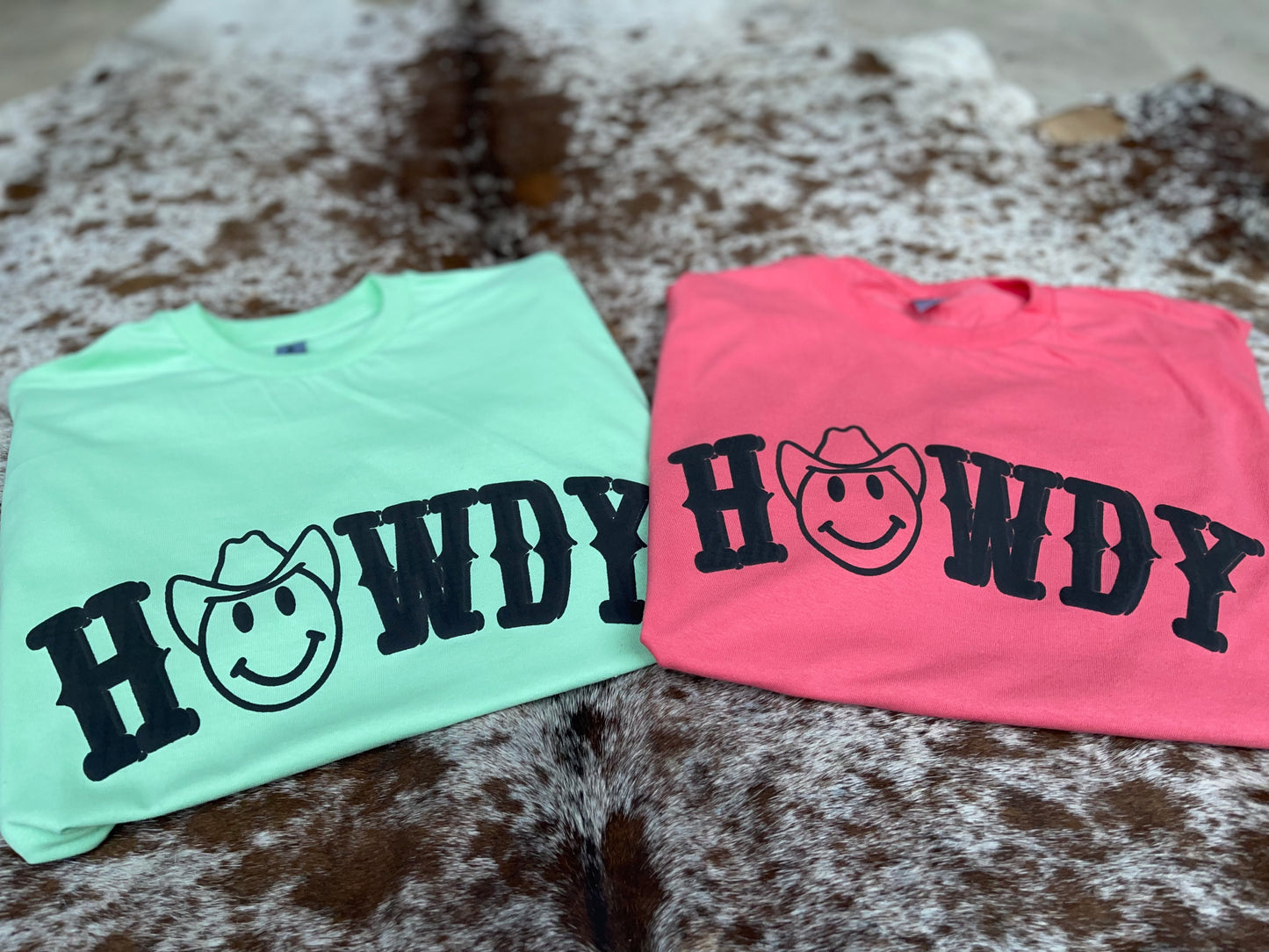 " Howdy " Puff Design